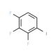 2,3,4-Trifluoroiodobenzene (CAS 459424-72-7) - chemical structure image