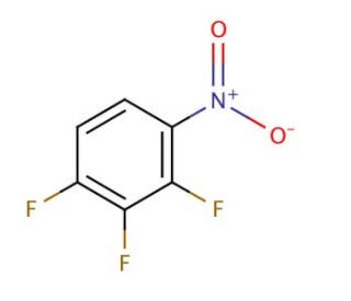 2,3,4-Trifluoronitrobenzene (CAS 771-69-7) - chemical structure image