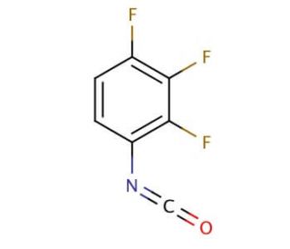 2,3,4-Trifluorophenyl isocyanate (CAS 190774-58-4) - chemical structure image