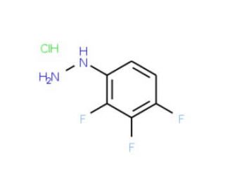 2,3,4-Trifluorophenylhydrazine hydrochloride - chemical structure image