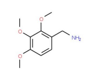 2,3,4-Trimethoxy-benzylamine (CAS 41219-16-3) - chemical structure image