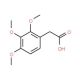 2,3,4-Trimethoxyphenylacetic acid (CAS 22480-91-7) - chemical structure image