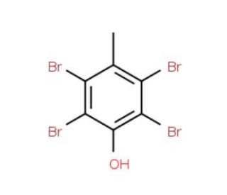 2,3,5,6-Tetrabromo-4-methylphenol (CAS 37721-75-8) - chemical structure image
