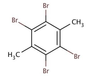 2,3,5,6-Tetrabromo-p-xylene (CAS 23488-38-2) - chemical structure image