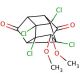 2,3,5,6-tetrachloro-4,4-dimethoxypentacyclo[5.4.0.0{2,6}.0{3,10}.0{5,9}]undecane-8,11-dione - chemical structure image