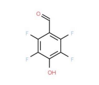 2,3,5,6-Tetrafluoro-4-hydroxybenzaldehyde (CAS 24336-73-0) - chemical structure image