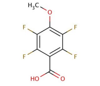 2,3,5,6-Tetrafluoro-4-methoxybenzoic acid - chemical structure image
