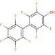 2,3,5,6-Tetrafluoro-4-(pentafluorophenyl)phenol (CAS 2894-87-3) - chemical structure image