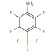 2,3,5,6-Tetrafluoro-4-(trifluoromethyl)aniline (CAS 651-83-2) - chemical structure image