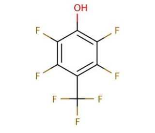 2,3,5,6-Tetrafluoro-4-(trifluoromethyl)phenol (CAS 2787-79-3) - chemical structure image