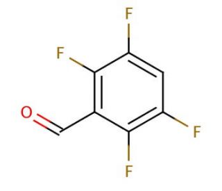 2,3,5,6-Tetrafluorobenzaldehyde (CAS 19842-76-3) - chemical structure image