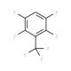 2,3,5,6-Tetrafluorobenzotrifluoride (CAS 651-80-9) - chemical structure image