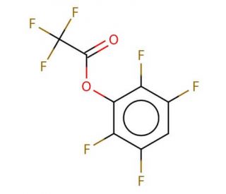 2,3,5,6-Tetrafluorophenyl trifluoroacetate (CAS 142685-25-4) - chemical structure image