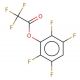 2,3,5,6-Tetrafluorophenyl trifluoroacetate (CAS 142685-25-4) - chemical structure image