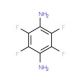 2,3,5,6-Tetrafluorophenylene-1,4-diamine (CAS 1198-64-7) - chemical structure image