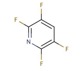2,3,5,6-Tetrafluoropyridine (CAS 2875-18-5) - chemical structure image