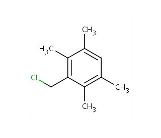 2,3,5,6-Tetramethylbenzyl chloride (CAS 7435-83-8) - chemical structure image