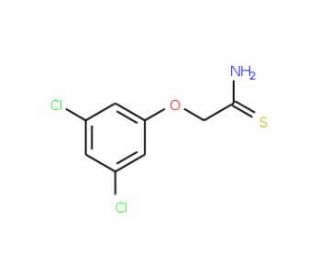 2-(3,5-Chlorophenoxy)thioacetamide (CAS 119024-27-0) - chemical structure image
