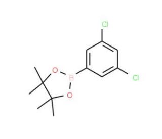 2-(3,5-Dichlorophenyl)-4,4,5,5-tetramethyl-1,3,2-dioxaborolane (CAS 68716-51-8) - chemical structure image