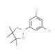 2-(3,5-Dichlorophenyl)-4,4,5,5-tetramethyl-1,3,2-dioxaborolane (CAS 68716-51-8) - chemical structure image