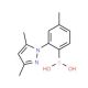 [2-(3,5-dimethyl-1H-pyrazol-1-yl)-4-methylphenyl]boronic acid - chemical structure image