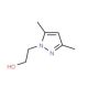 2-(3,5-dimethyl-1H-pyrazol-1-yl)ethan-1-ol (CAS 20000-80-0) - chemical structure image