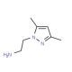 2-(3,5-Dimethyl-1H-pyrazol-1-yl)ethylamine (CAS 62821-88-9) - chemical structure image
