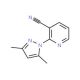 2-(3,5-Dimethyl-1H-pyrazol-1-yl)nicotinonitrile - chemical structure image