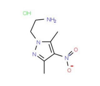 2-(3,5-Dimethyl-4-nitro-pyrazol-1-yl)-ethylamine hydrochloride - chemical structure image