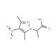 2-(3,5-Dimethyl-4-nitro-pyrazol-1-yl)-propionic acid - chemical structure image