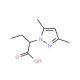 2-(3,5-Dimethyl-pyrazol-1-yl)-butyric acid - chemical structure image
