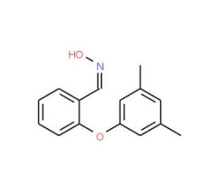 2-(3,5-Dimethylphenoxy)benzenecarbaldehyde oxime - chemical structure image