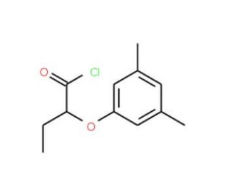 2-(3,5-dimethylphenoxy)butanoyl chloride - chemical structure image