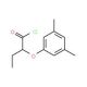 2-(3,5-dimethylphenoxy)butanoyl chloride - chemical structure image