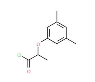 2-(3,5-dimethylphenoxy)propanoyl chloride - chemical structure image