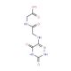 [2-(3,5-Dioxo-2,3,4,5-tetrahydro-[1,2,4]triazin-6-ylamino)-acetylamino]-acetic acid - chemical structure image