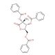 2,3,5-Tri-O-benzoyl-2-C-methyl-D-ribonic-1,4-lactone (CAS 7392-74-7) - chemical structure image