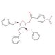 2,3,5-Tri-O-benzyl-D-arabinofuranose 1-(4-nitrobenzoate) (CAS 52522-49-3) - chemical structure image