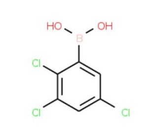 2,3,5-Trichlorobenzeneboronic acid (CAS 212779-19-6) - chemical structure image