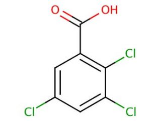 2,3,5-Trichlorobenzoic acid (CAS 50-73-7) - chemical structure image