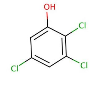 2,3,5-Trichlorophenol (CAS 933-78-8) - chemical structure image
