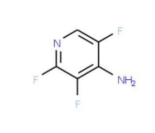 2,3,5-Trifluoro-4-pyridinamine (CAS 105252-95-7) - chemical structure image