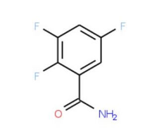 2,3,5-Trifluorobenzamide (CAS 238403-46-8) - chemical structure image
