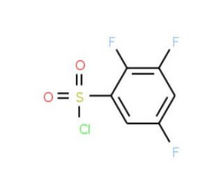 2,3,5-Trifluorobenzenesulphonyl chloride (CAS 914636-99-0) - chemical structure image