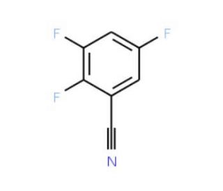 2,3,5-Trifluorobenzonitrile (CAS 241154-09-6) - chemical structure image