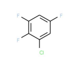 2,3,5-Trifluorochlorobenzene (CAS 2367-77-3) - chemical structure image
