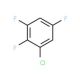 2,3,5-Trifluorochlorobenzene (CAS 2367-77-3) - chemical structure image