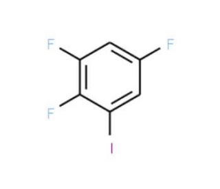 2,3,5-Trifluoroiodobenzene (CAS 622379-51-5) - chemical structure image