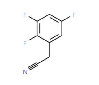 2,3,5-Trifluorophenylacetonitrile (CAS 243666-14-0) - chemical structure image