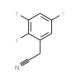 2,3,5-Trifluorophenylacetonitrile (CAS 243666-14-0) - chemical structure image